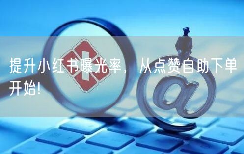 提升小红书曝光率，从点赞自助下单开始!