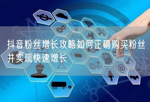 抖音粉丝增长攻略如何正确购买粉丝并实现快速增长
