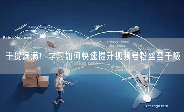 干货满满！学习如何快速提升视频号粉丝至千级