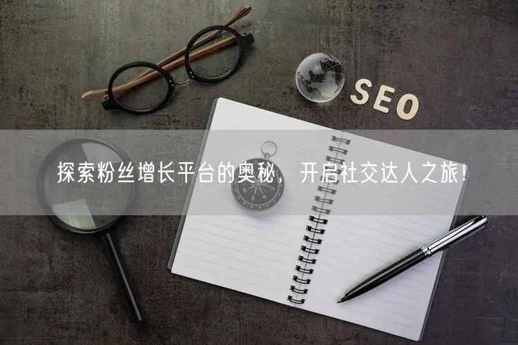 探索粉丝增长平台的奥秘，开启社交达人之旅！