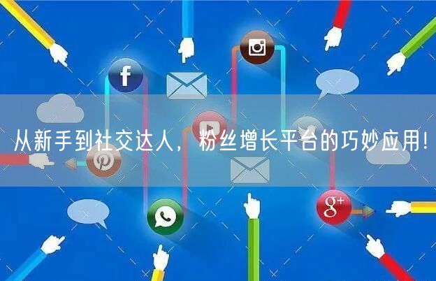 从新手到社交达人，粉丝增长平台的巧妙应用！