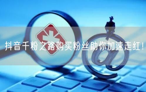 抖音千粉之路购买粉丝助你加速走红！