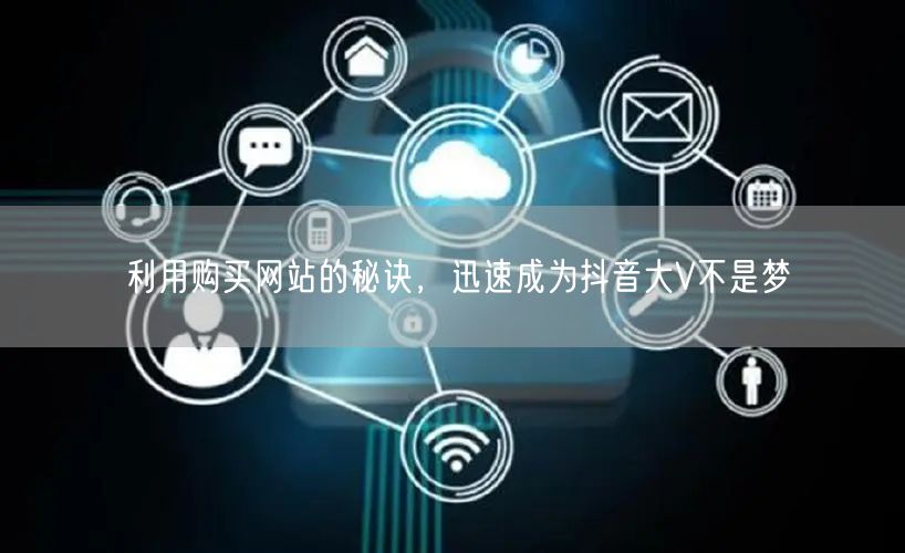 利用购买网站的秘诀，迅速成为抖音大V不是梦