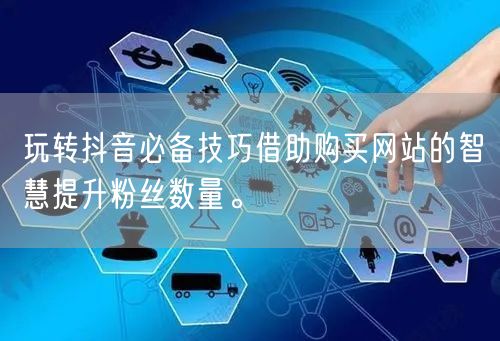 玩转抖音必备技巧借助购买网站的智慧提升粉丝数量。