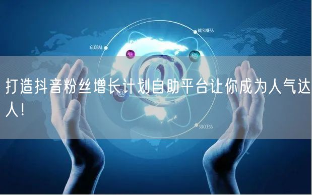 打造抖音粉丝增长计划自助平台让你成为人气达人！